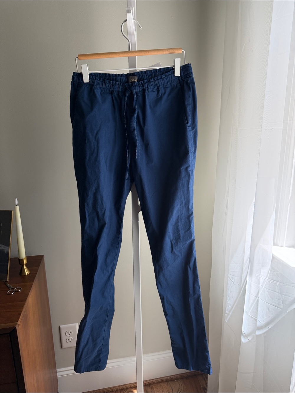 JAANUU Women’s Navy Scrub Pant Small